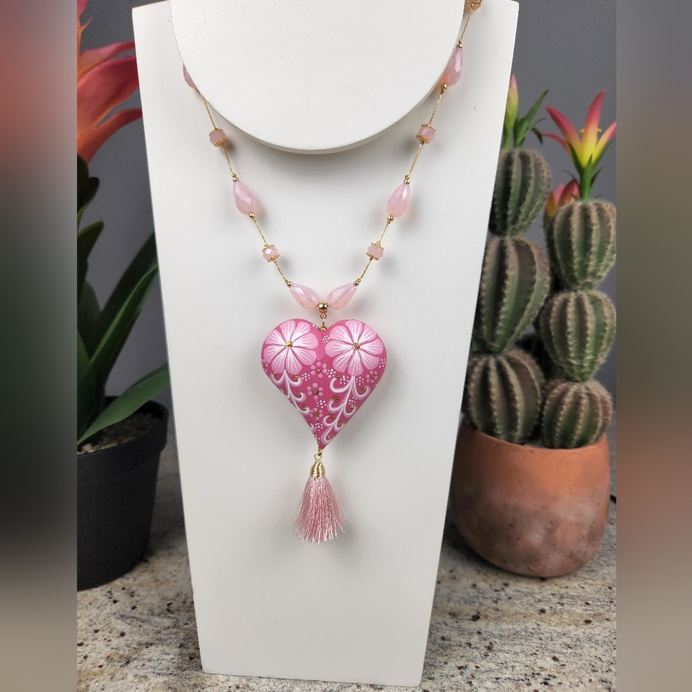 Handpainted Mexican Necklace